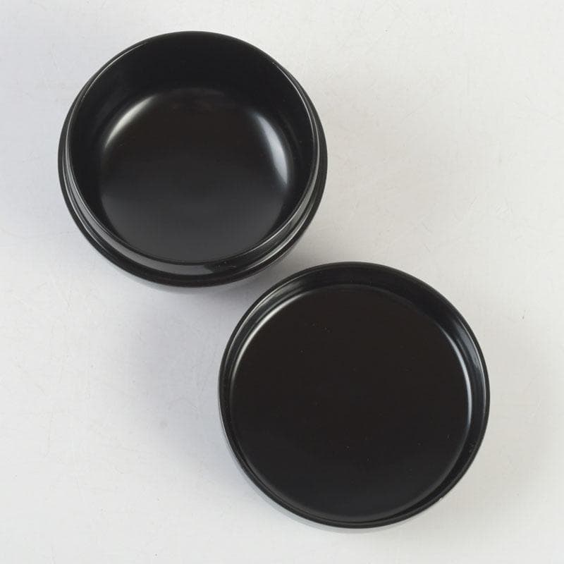 茶道具　加賀蒔絵師　岩倉利慶作　即中斎好写　誰袖蒔絵　平棗　共箱　V　9681