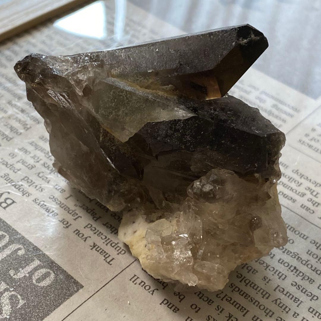 ゼウス スモーキー シトリン 原石 クラスター 天然石 パワーストーン