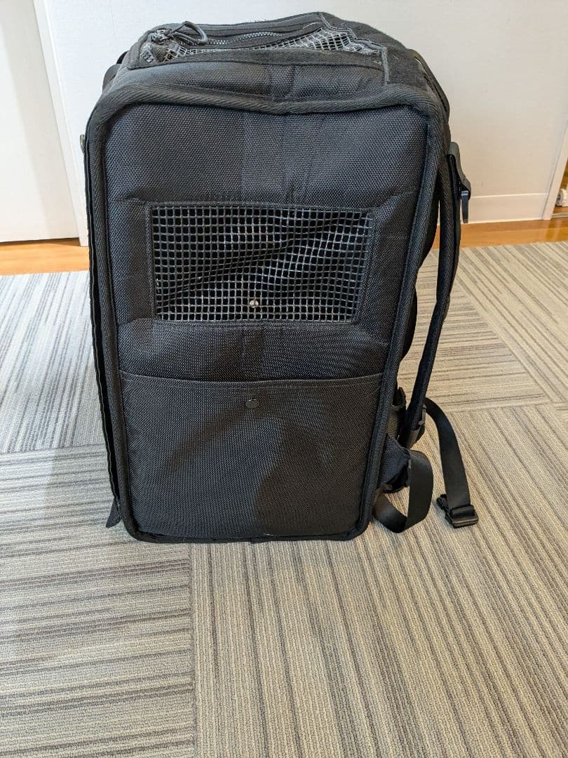 ブラック★マンダリンブラザーズブリクストンキャリーバックパック　リュック