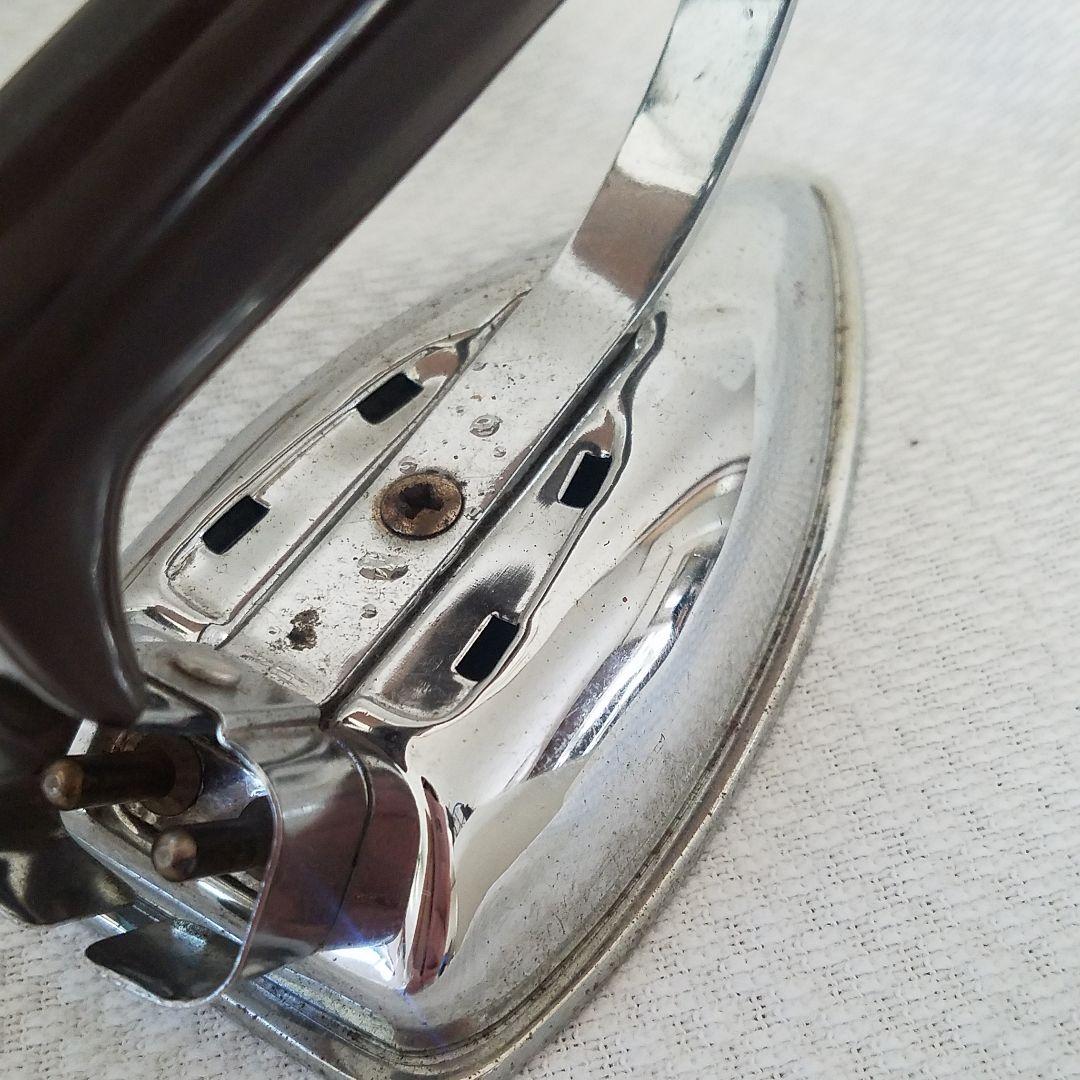 値下げ　ナショナル　ミニアイロン昭和レトロ　アンティーク　ヴィンテージ　昭和家電