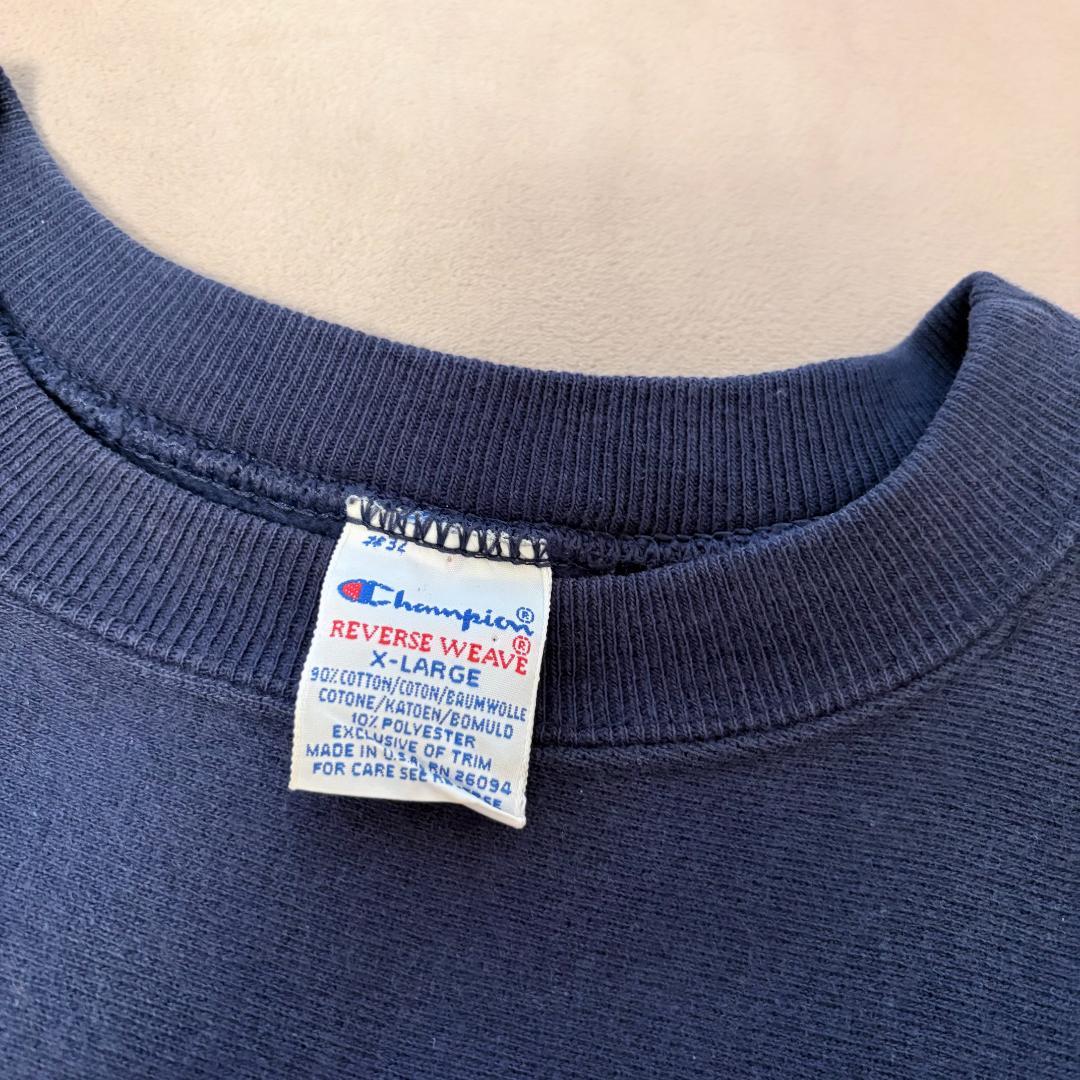 p*k様 90s　Champion　リバースウィーブ　トレーナー　 ネイビー　U
