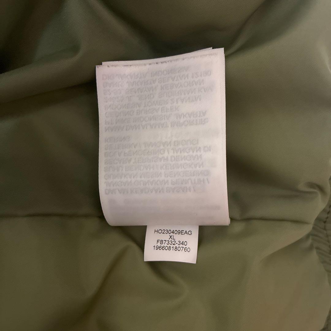 Jordan ダウンジャケット XL オリーブグリーン