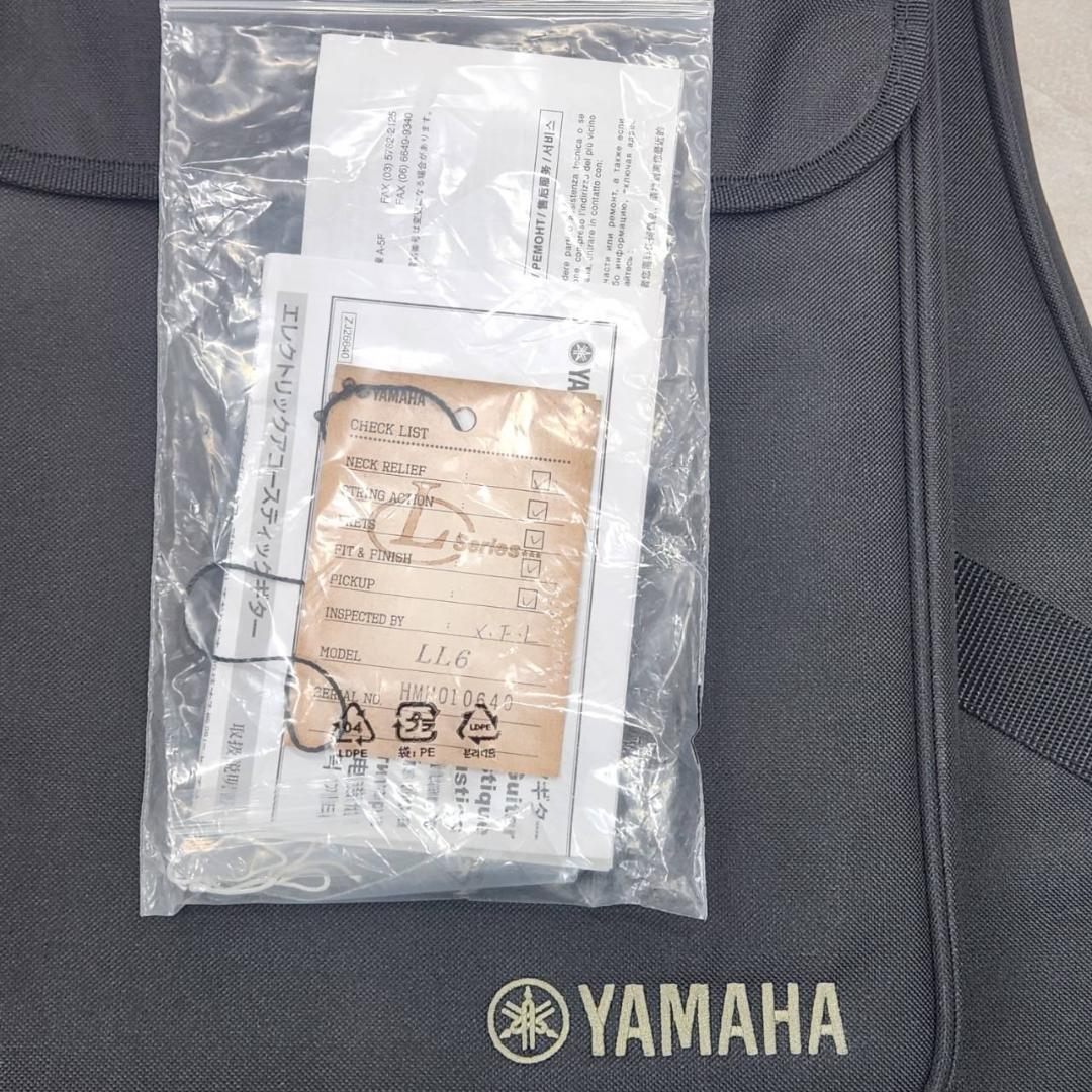【美品】YAMAHA LL6 アコースティックギター　ソフトケース付き
