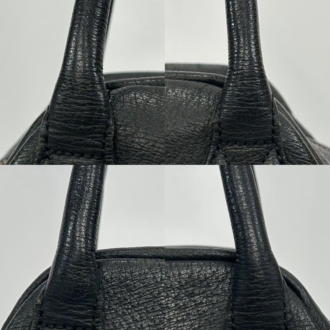 【美品】ヴィヴィアンウエストウッド ヤスミン オーブ ハンドバッグ レザー 黒