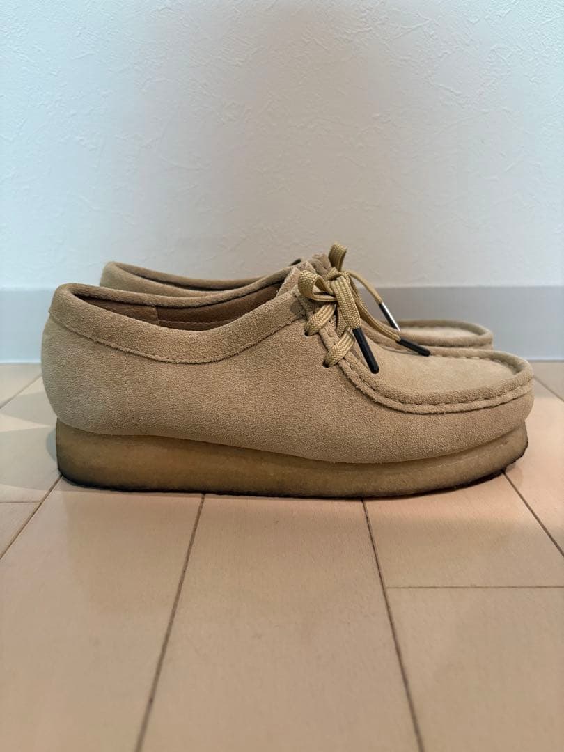 クラークス　ワラビー　ローカット　メープル　UK4 23cm レディース