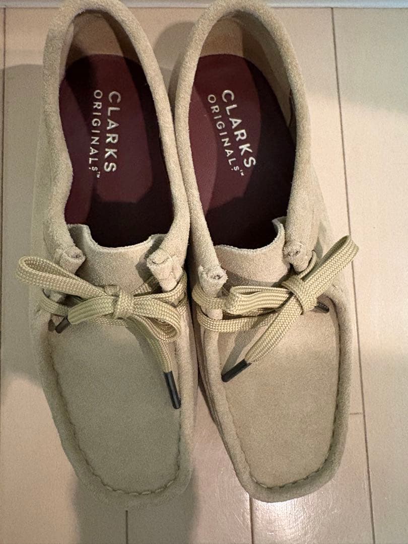 クラークス　ワラビー　ローカット　メープル　UK4 23cm レディース