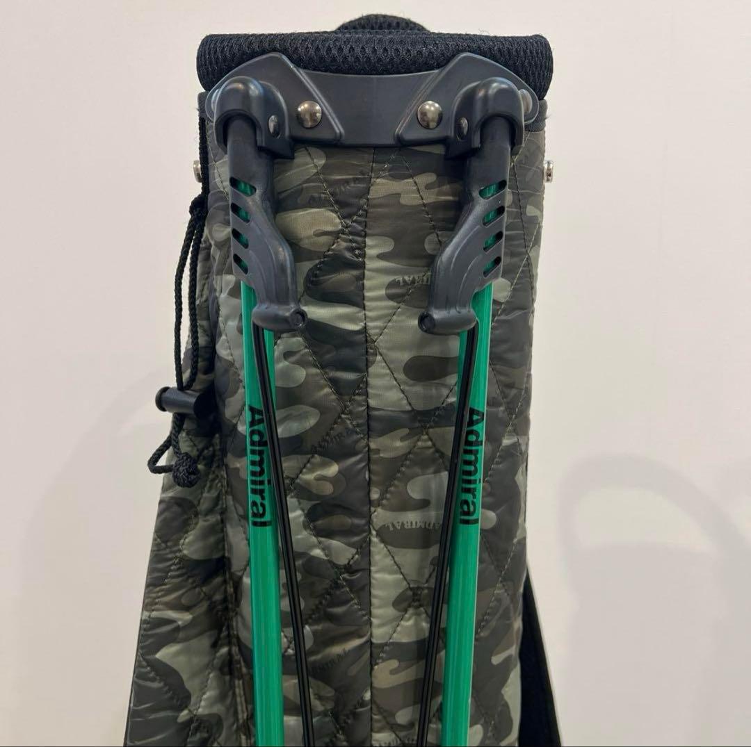 Admiral アドミラル　キャディバック　スタンドバッグ　迷彩　最終値下げ