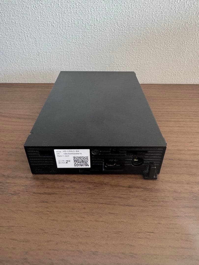BUFFALO 4TB 外付けハードディスク