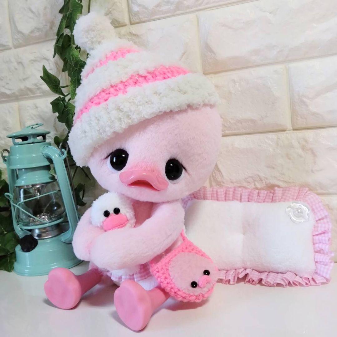 ぬいぐるみ✽アートドール✽手足可動ぴっぴちゃん✽超特大サイズ