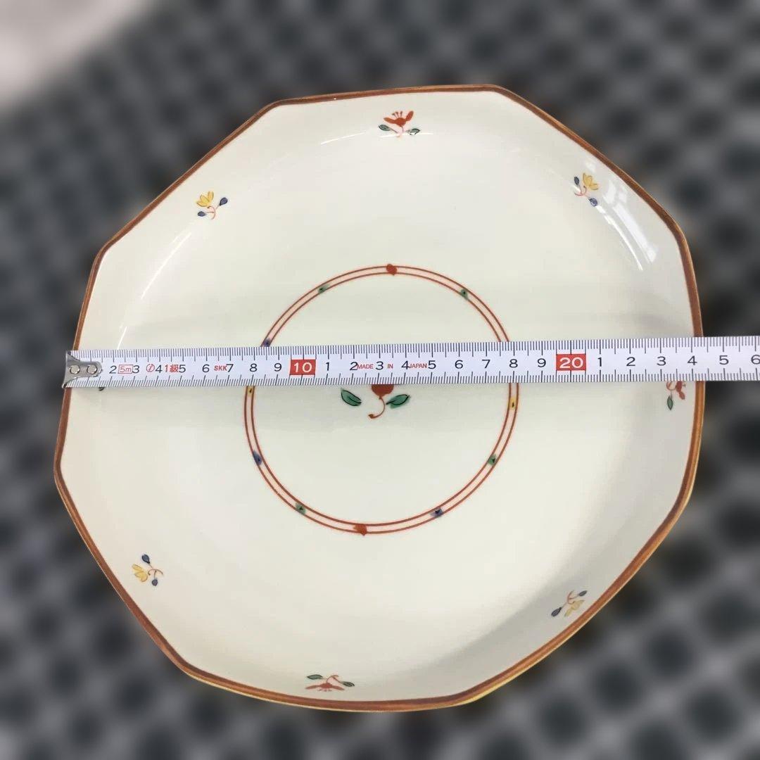 たち吉　呉須赤絵　煮物鉢　赤絵角　花数寄　赤絵皿　花あわせ　橘吉まとめ売り