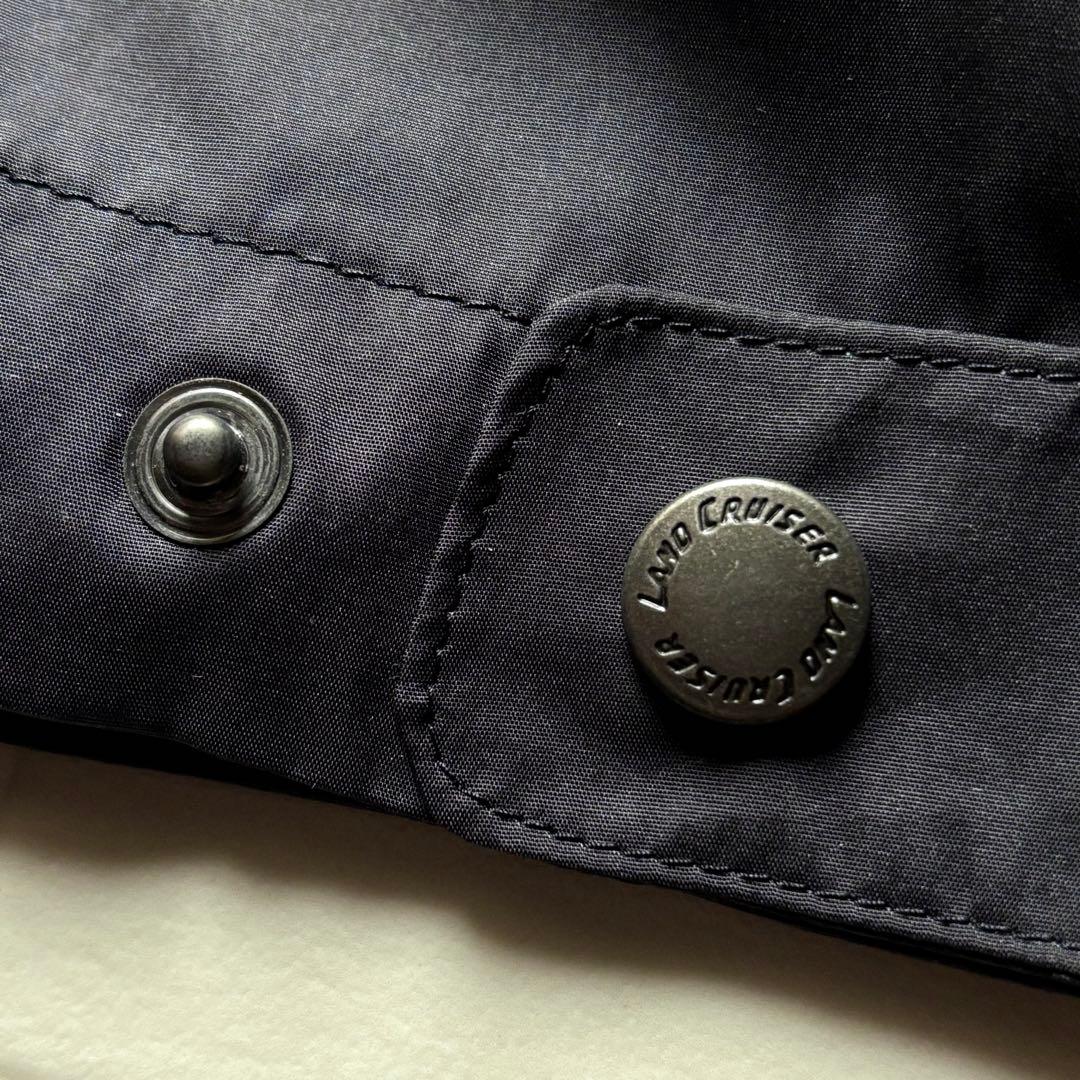 トヨタ ランドクルーザー ジップアップナイロンジャケット 裏地メッシュ Lサイズ