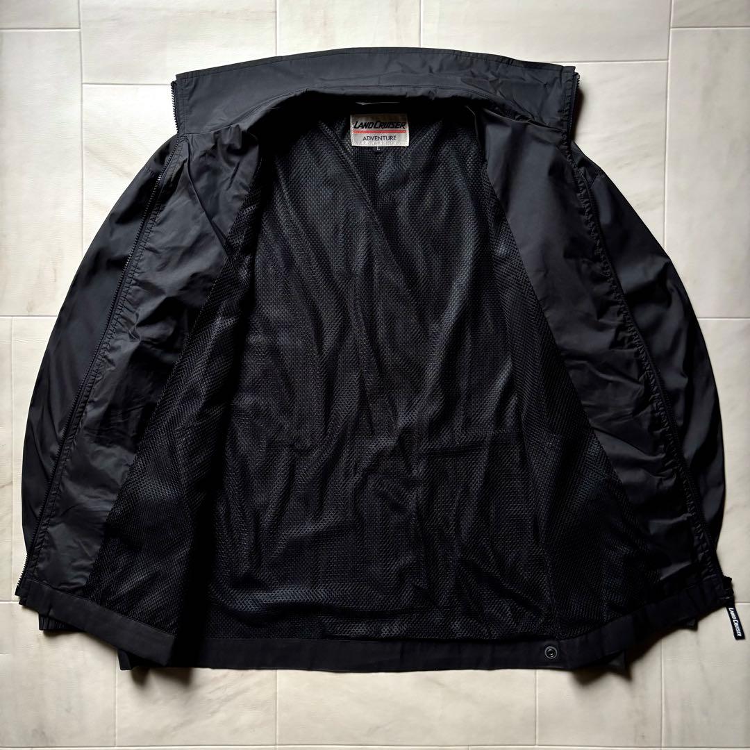 トヨタ ランドクルーザー ジップアップナイロンジャケット 裏地メッシュ Lサイズ
