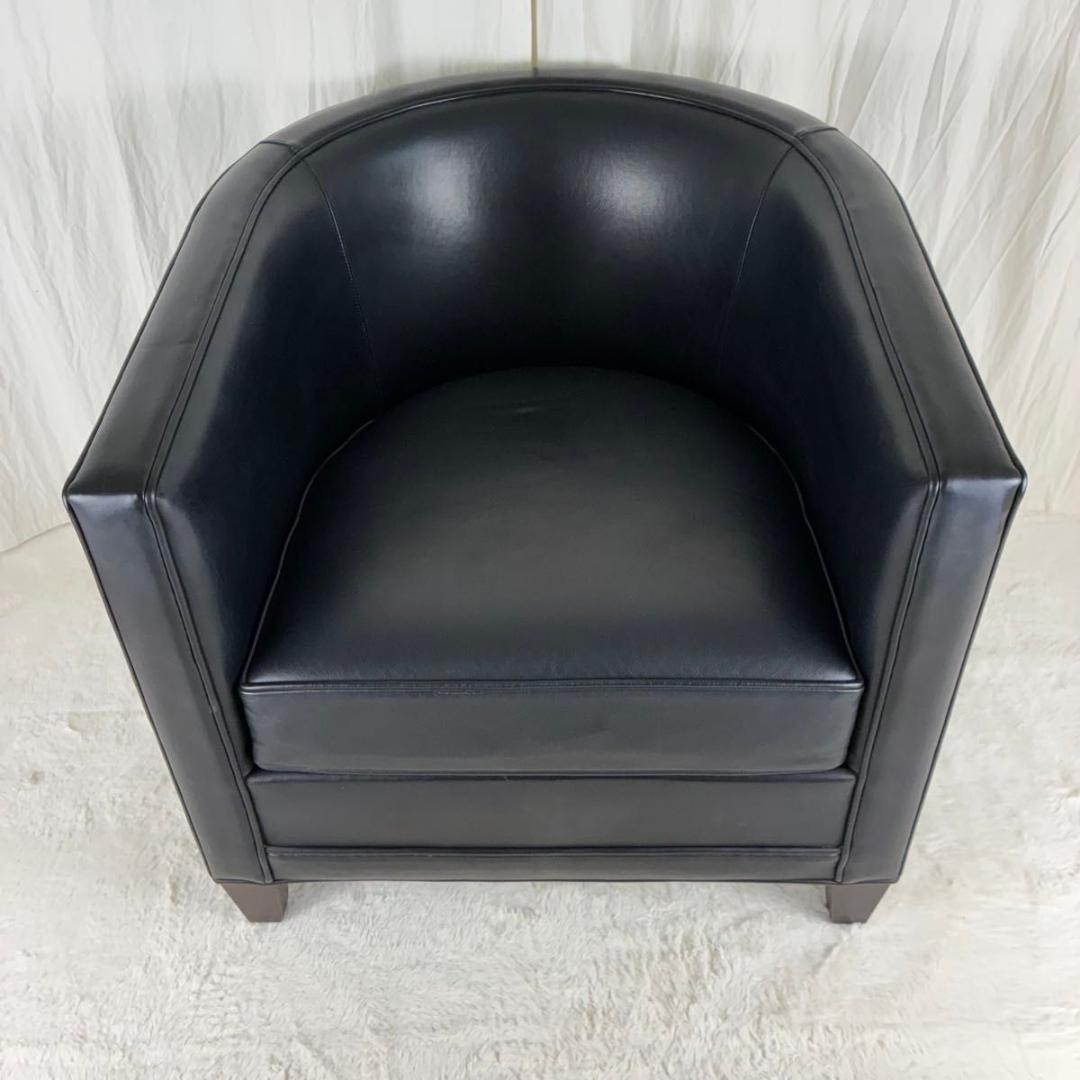 美品 カッシーナ ixc. ノルマンディー ドゥー 総本革 ラウンジチェア