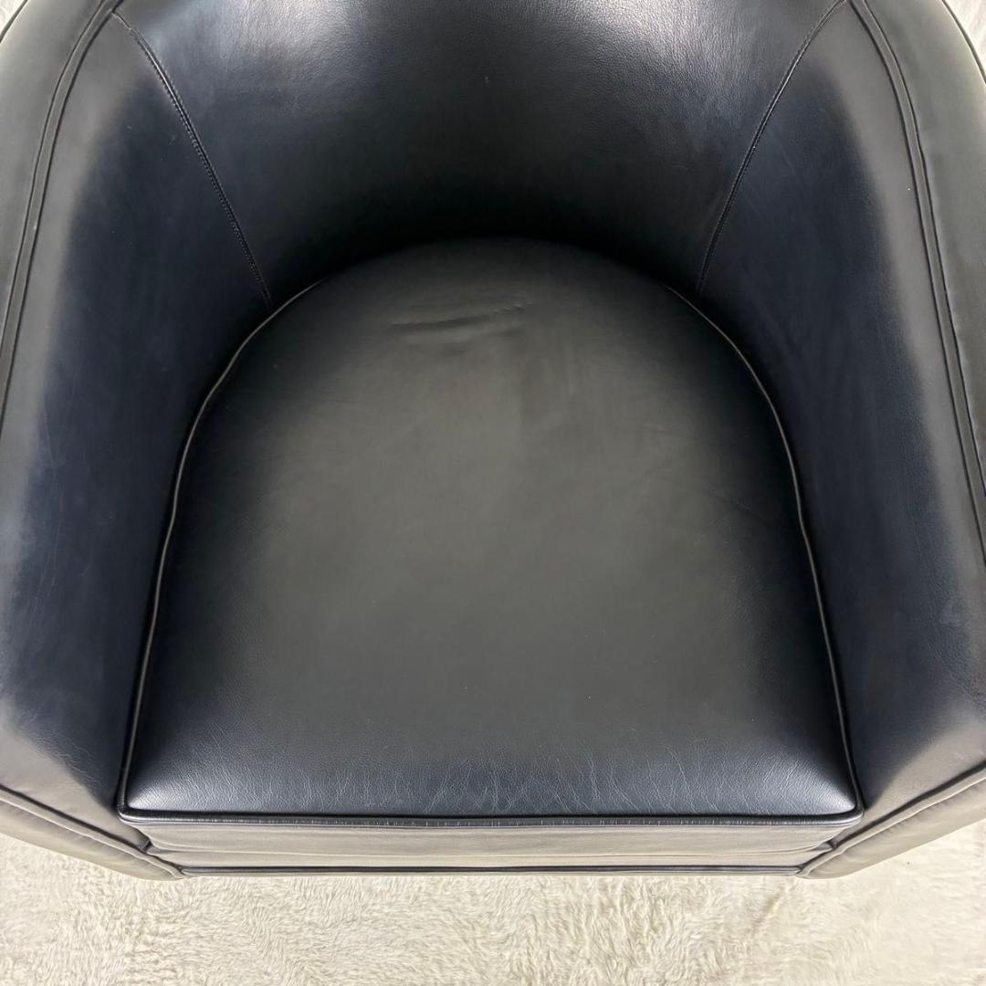 美品 カッシーナ ixc. ノルマンディー ドゥー 総本革 ラウンジチェア