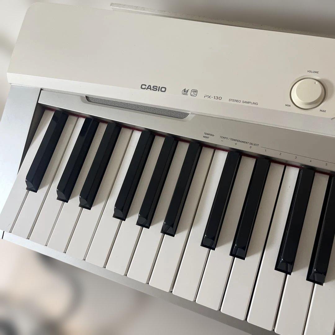 CASIO privia プリヴィア PX-130WE 電子ピアノ ホワイト