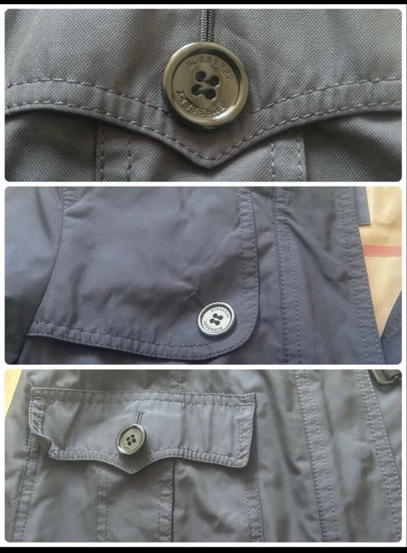 【超美品】Burberry London バーバリーロンドン　モッズコート