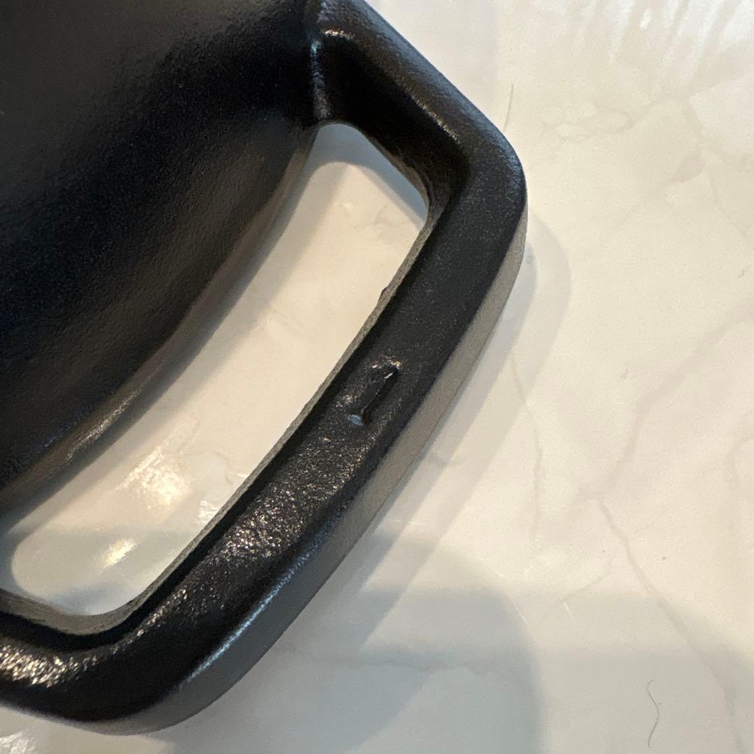 ストウブ 未使用 シリアル付き ワナベM ブラック　STAUB 18