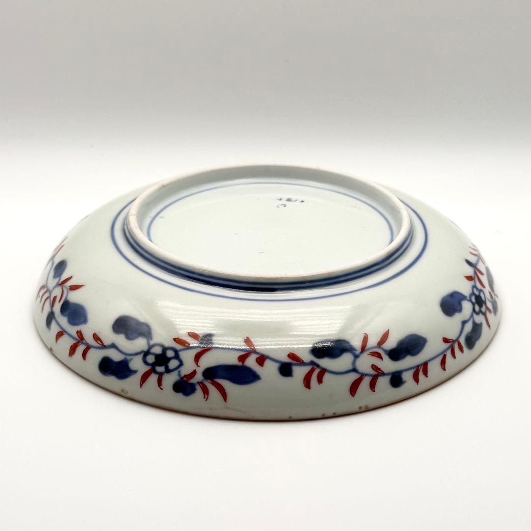 古伊万里 中皿 6枚セット 伊万里焼 花柄 銘々皿