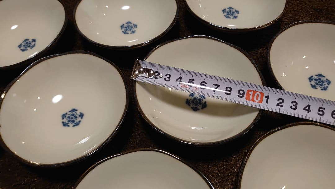 古伊万里　伊万里　染付　豆鉢　江戸期　蔵出し　10客