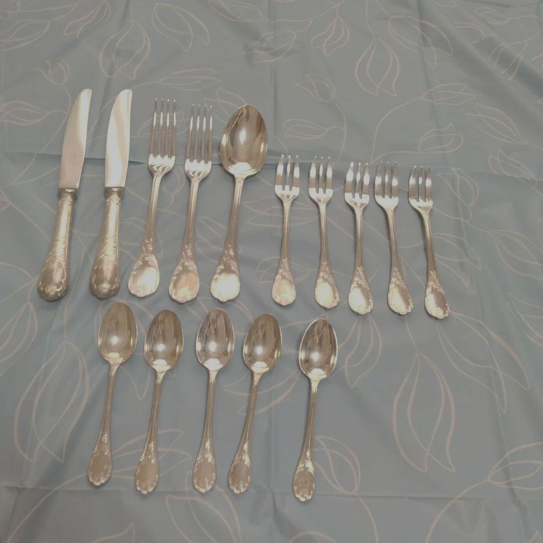 Christofle クリストフルシルバーカトラリーセット 15点