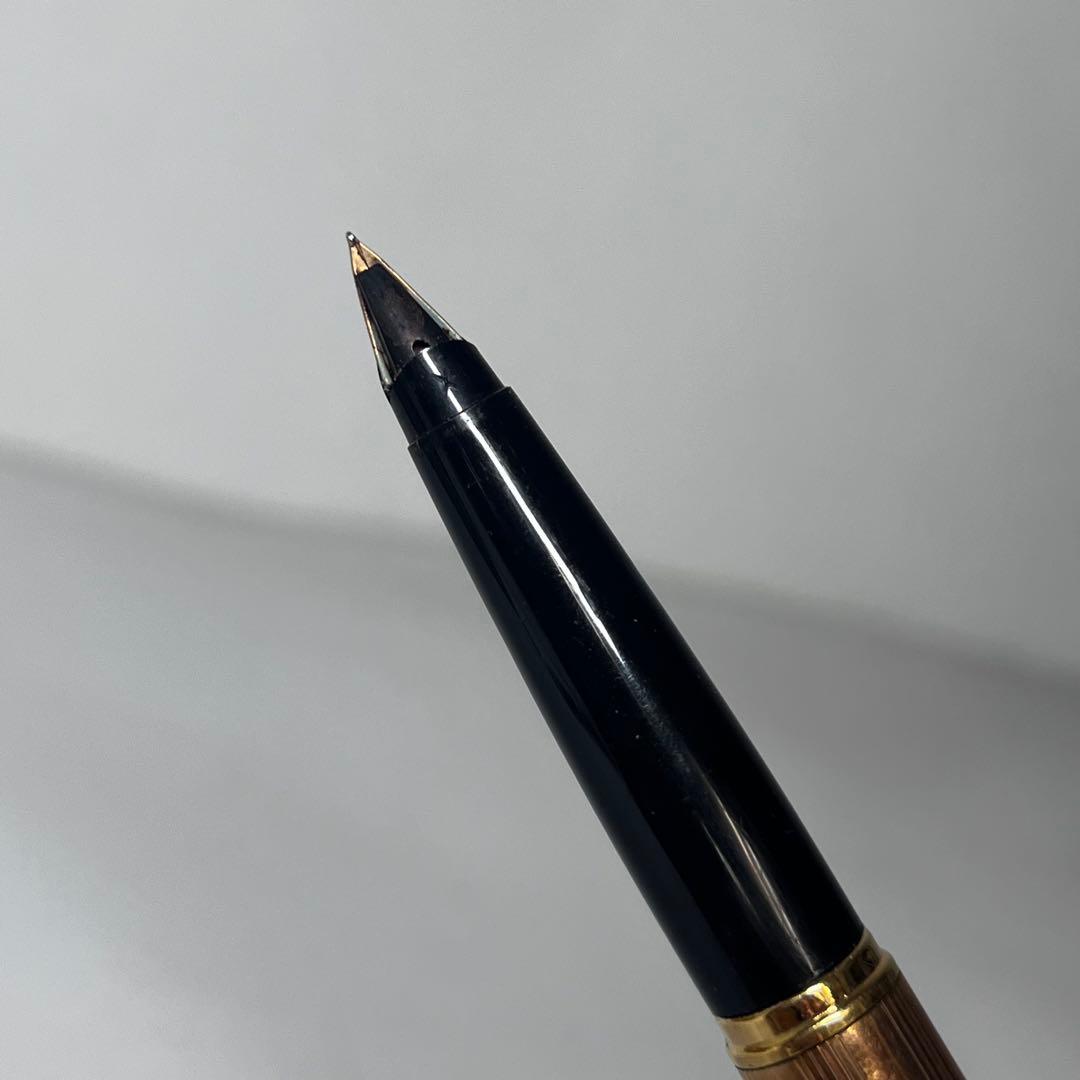 PARKER パーカー 45 万年筆 ゴールドボディー 12K