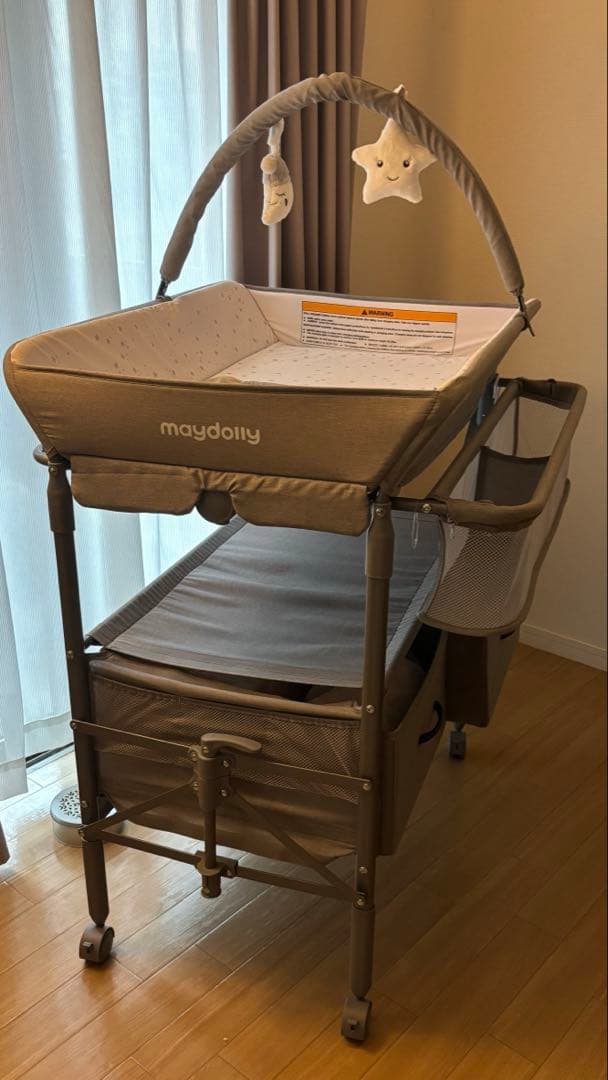 【週末限定】Maydolly 収納付き オムツ交換台 ベビーベッド