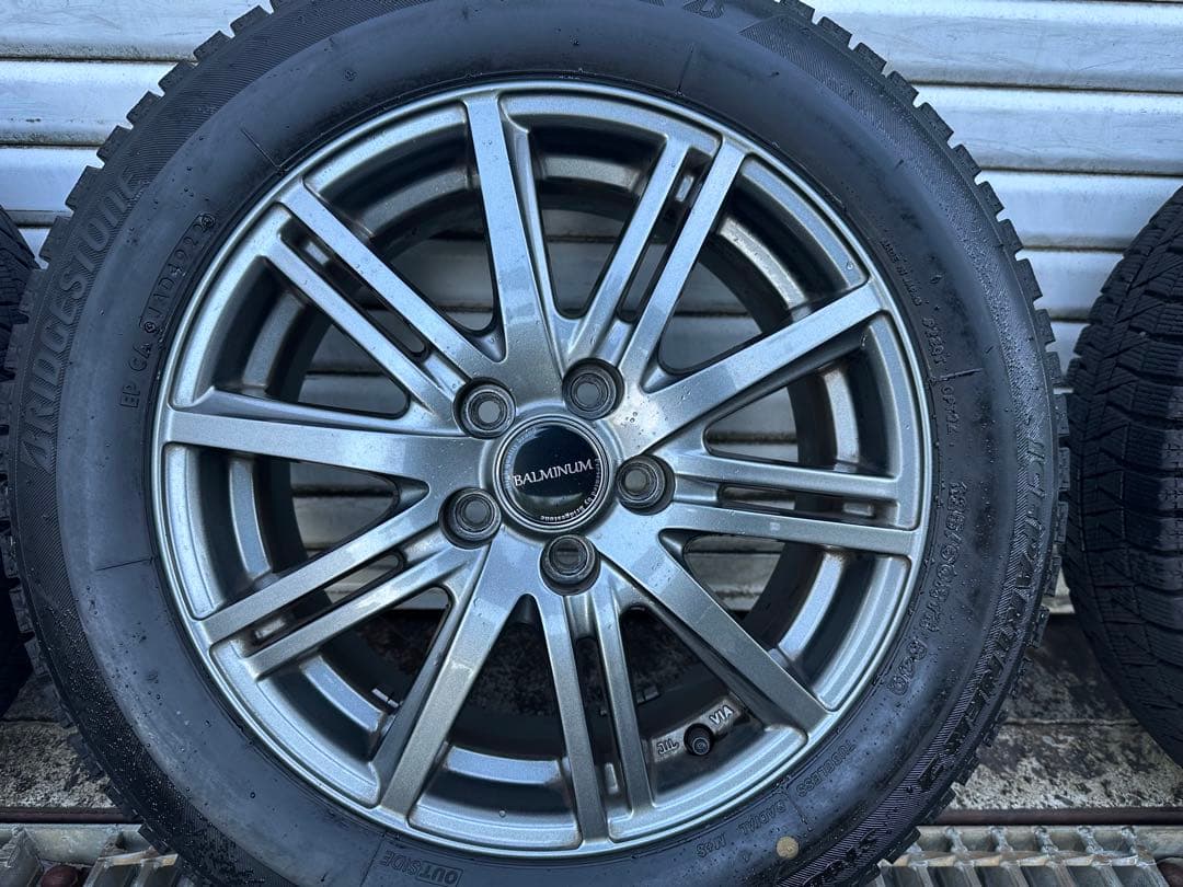 アズサアイスパートナー2 冬タイヤホイール 185/60R15 4本中古