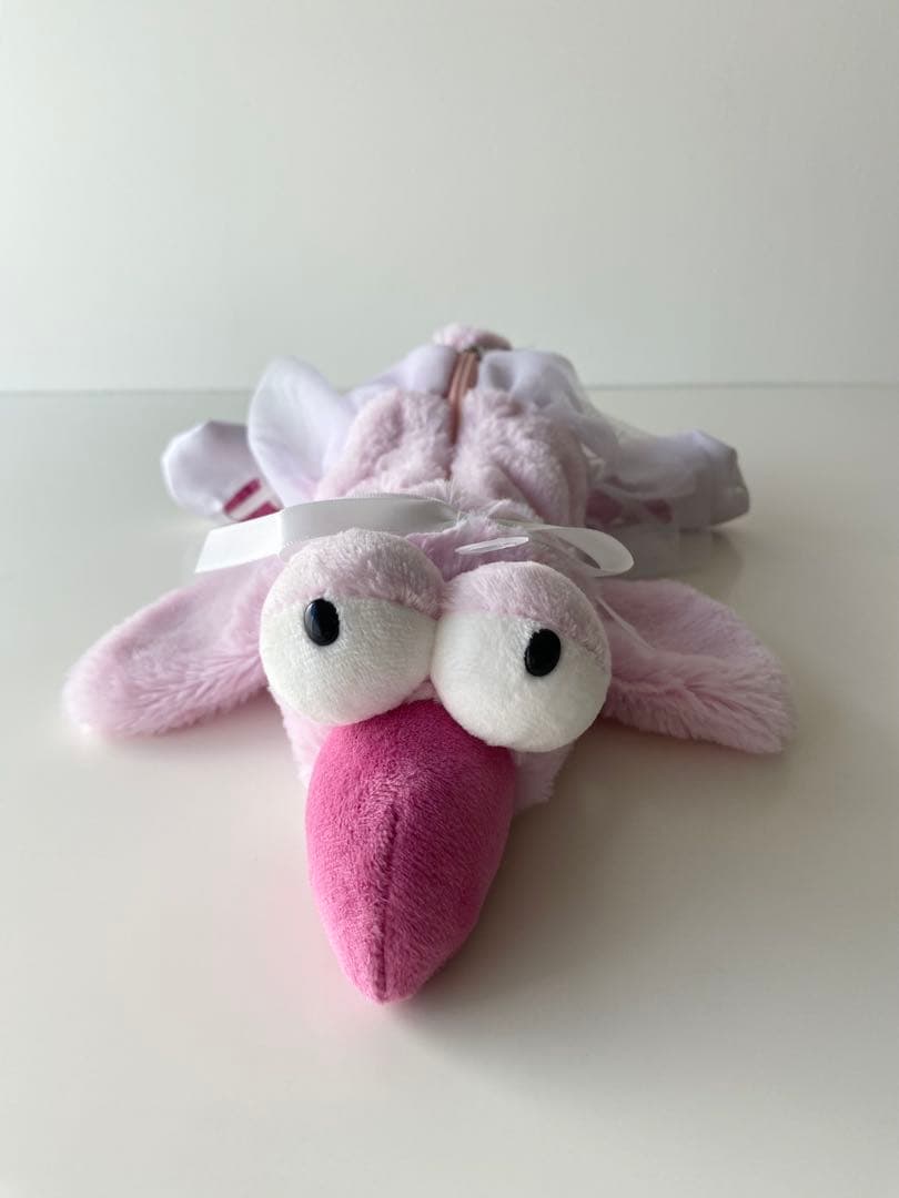 ラスト1点！新品 ニキ NICI ハチドリ　バレリーナ　ペンケース　ぬいぐるみ