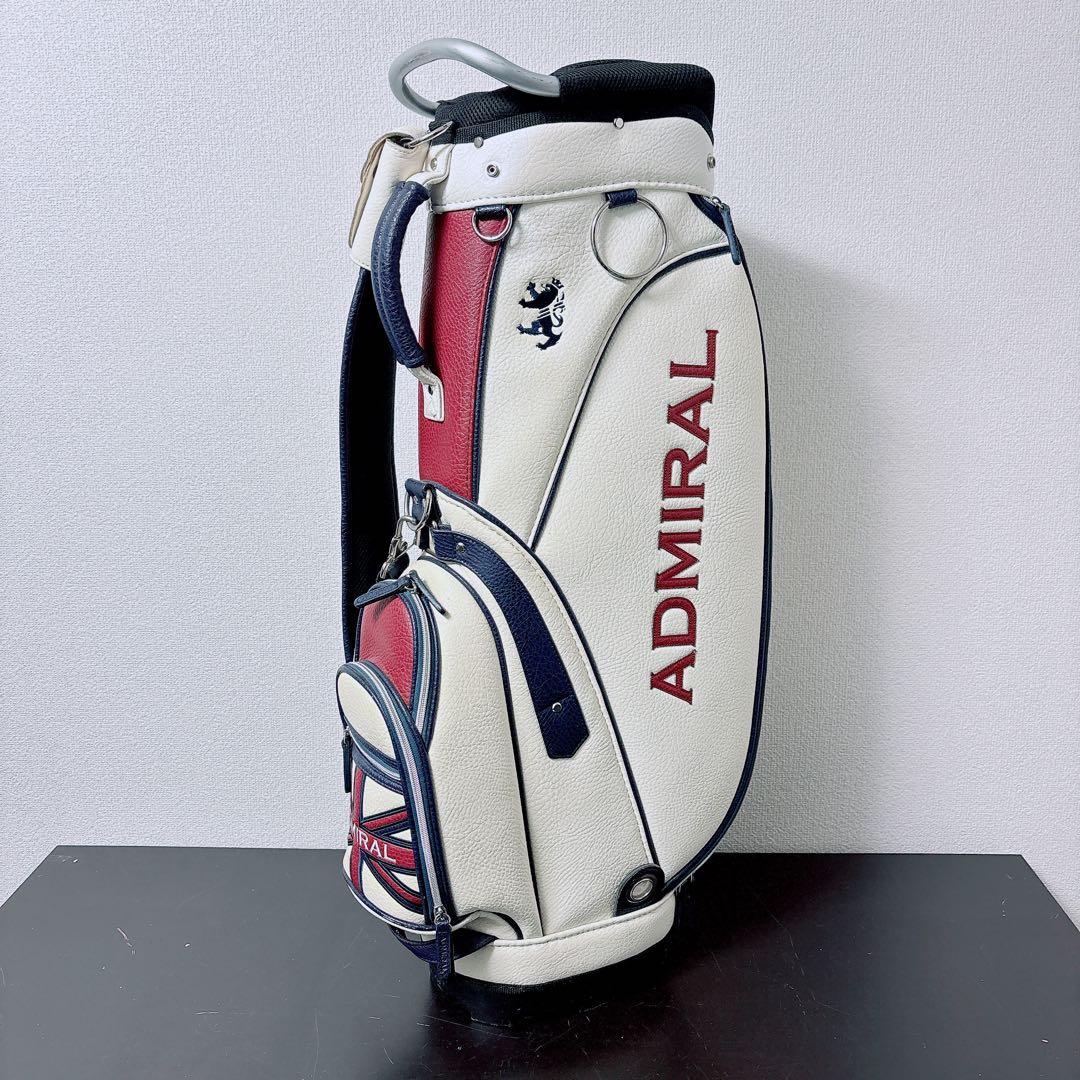 Admiral アドミラル キャディバッグ 9.0型 6分割 トリコロール