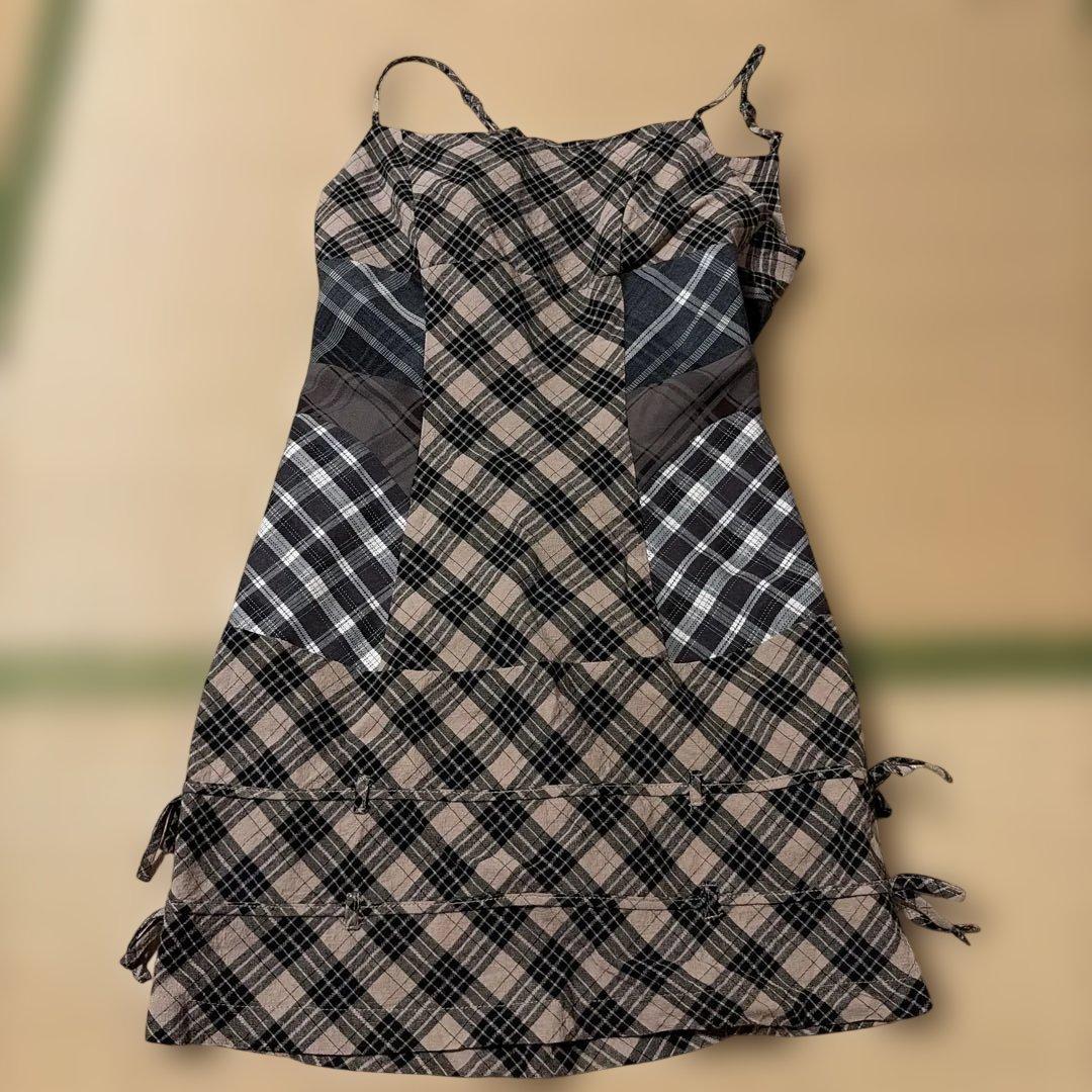 andmary Aine set mini dress ブラウン