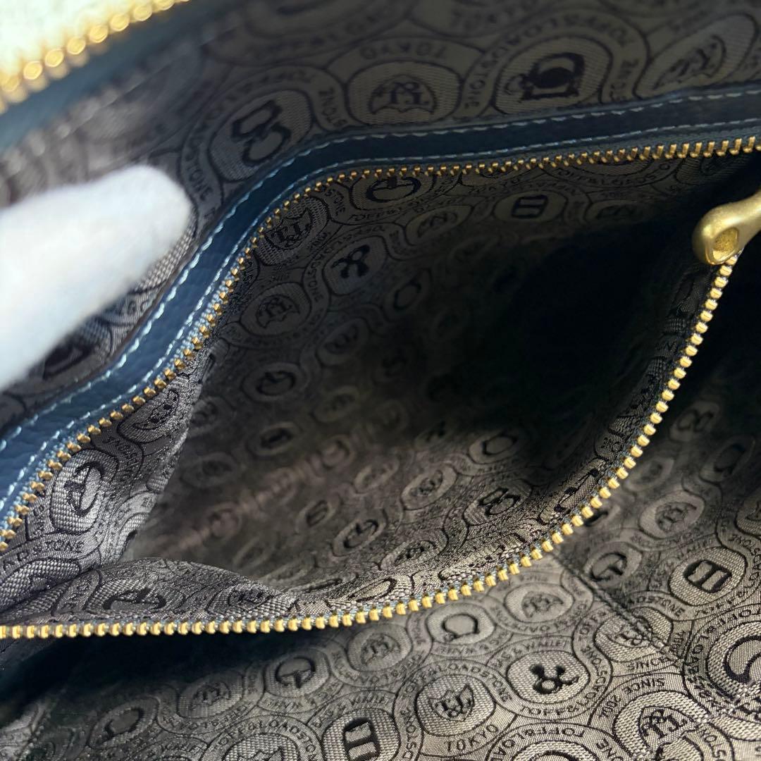 未使用級✨トフアンドロードストーン スモールブリーフ ゴールド金具 ネイビー