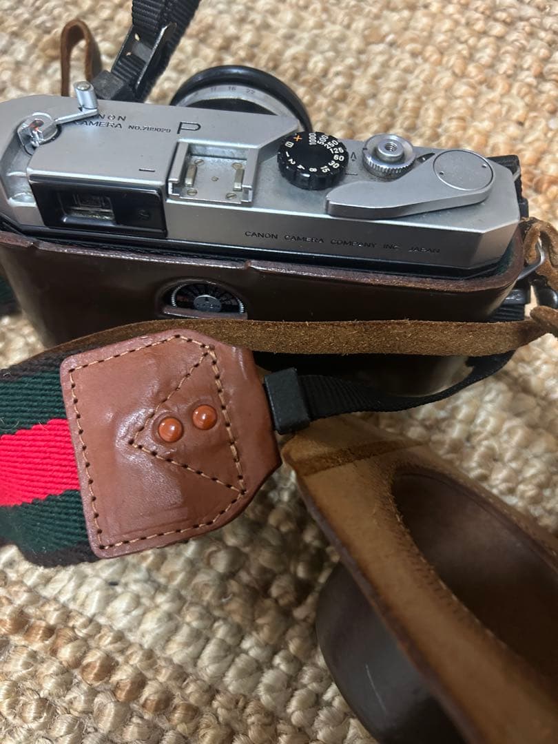 Canon P レンジファインダーカメラ 50mmレンズ付き