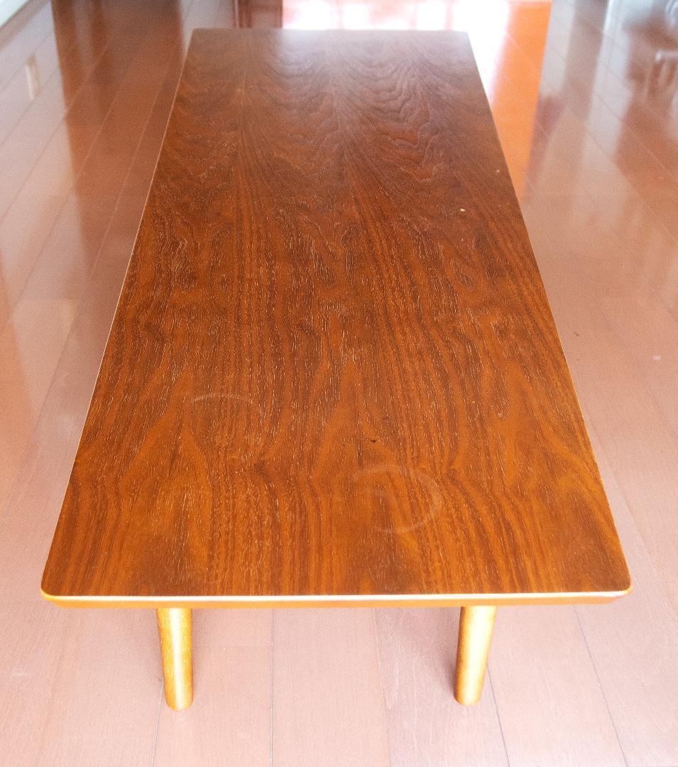 折りたたみ木製！送料込！美品！折りたたみ！ ローテーブル 2点組！