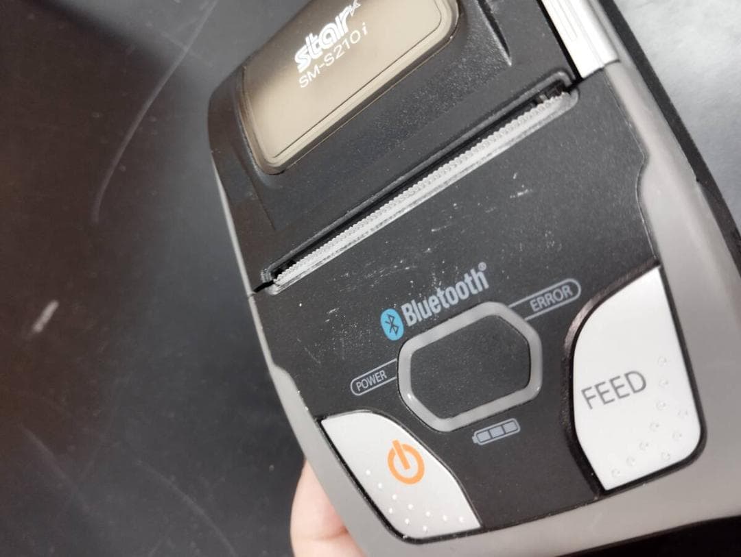 ☆580(137)　スター精密 モバイルプリンター SM-S210i