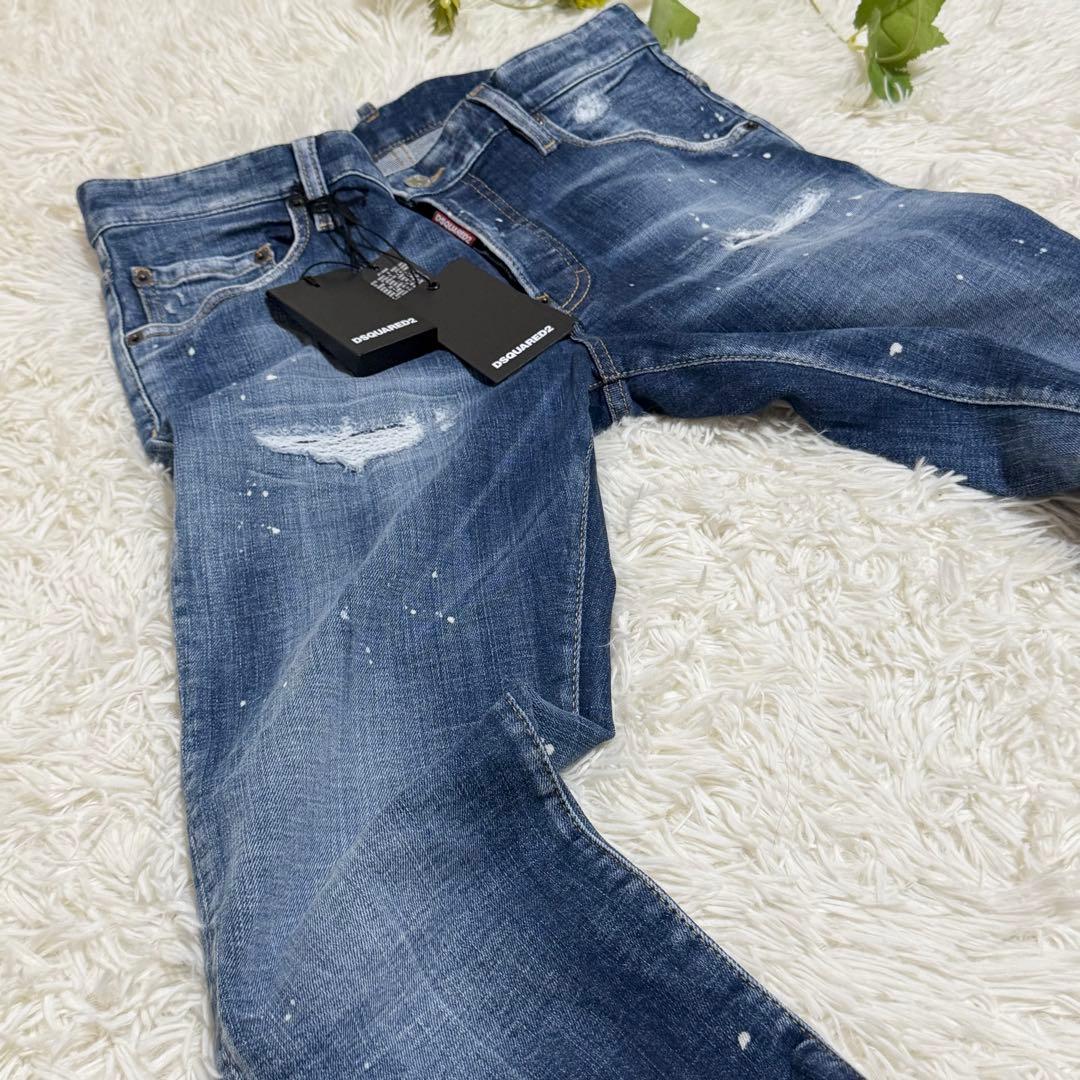 未使用品　DSQUARED2　Skater Jean　スキニーデニム　46