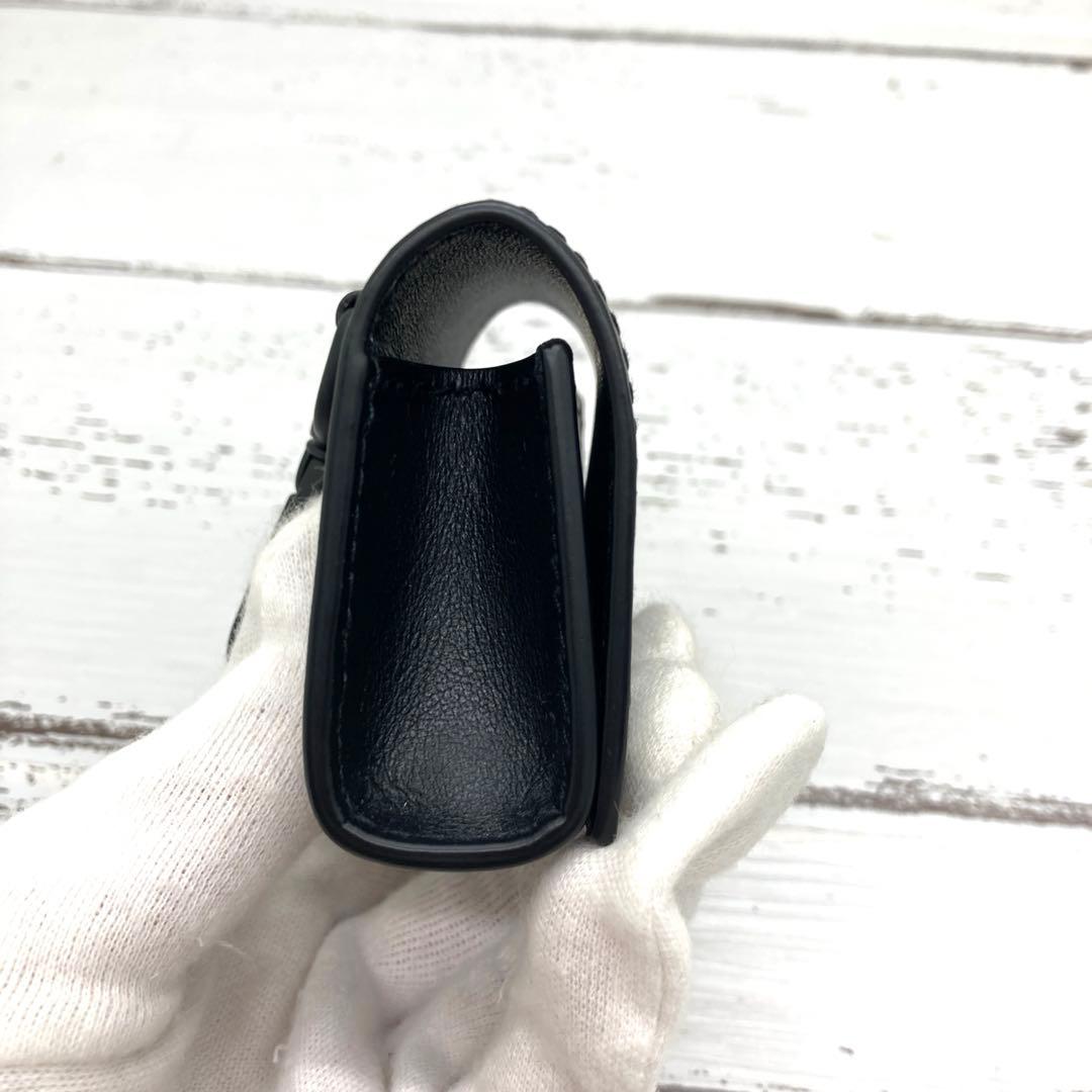 最終価格❣️極美品McQueenマックイーンAirPodsイヤホンケースレザーロゴ