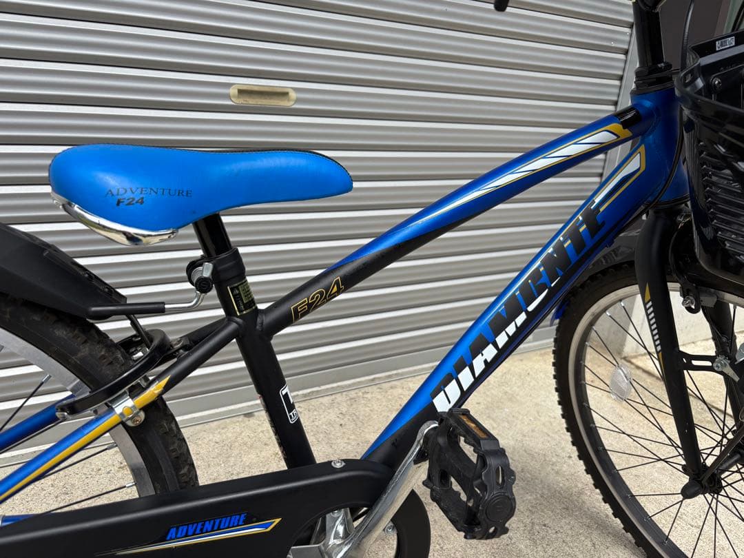 ナニモカモ　新潟　引き取り限定　シマノ　スピードメーター付き　24インチ