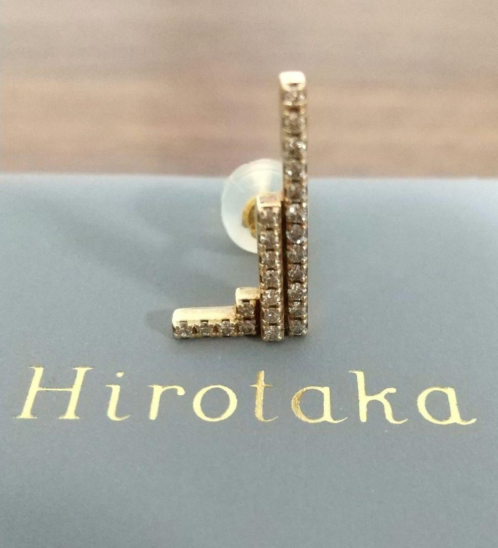 レア✨Hirotaka k10ダイヤモンドピアス(片耳)