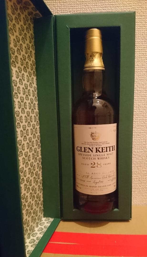 にゃんこ【新品未開封】グレンキース　GLEN KEITH 28年