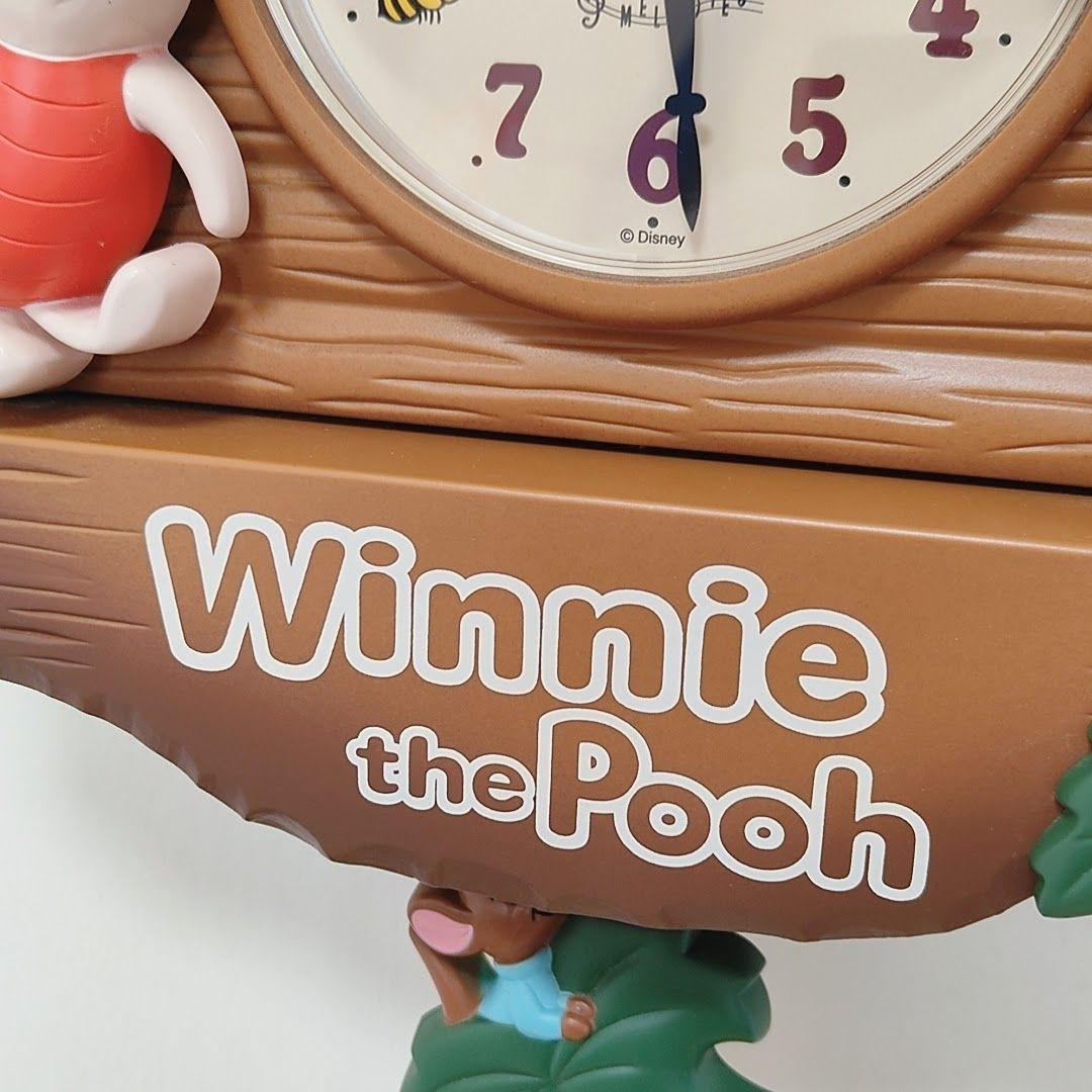 ★美品★動作確認済み＊プーさん＊振り子時計＊廃盤品