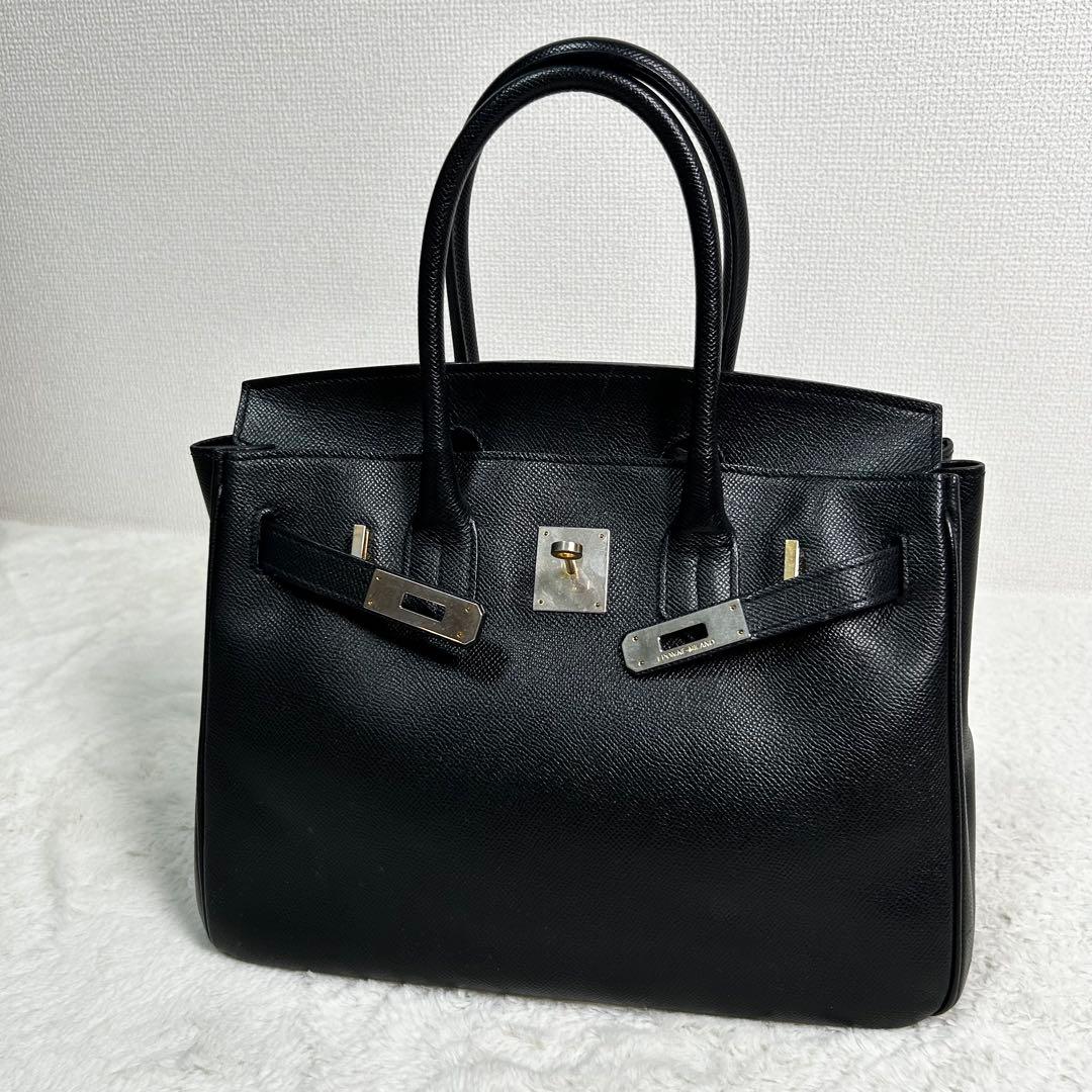 美品✨　EPONINE MILANO　ベルトデザイン　ハンドバッグ　Sサイズ