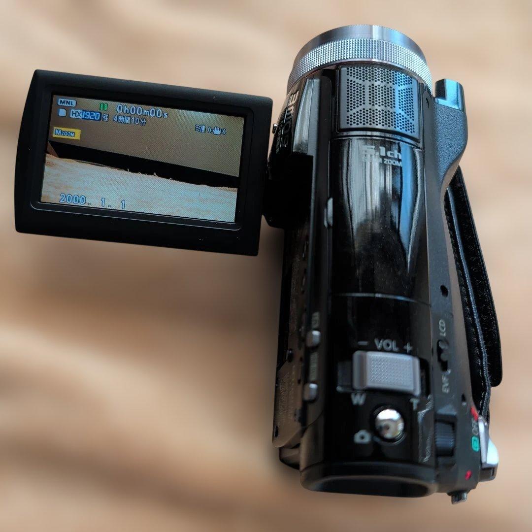 Panasonic フルHD ビデオカメラ ブラック HDC-SD100 美品