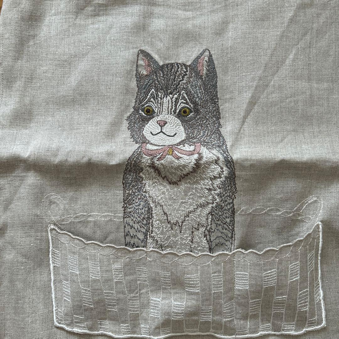 【coral&tusk】クッションカバーBasket kitten