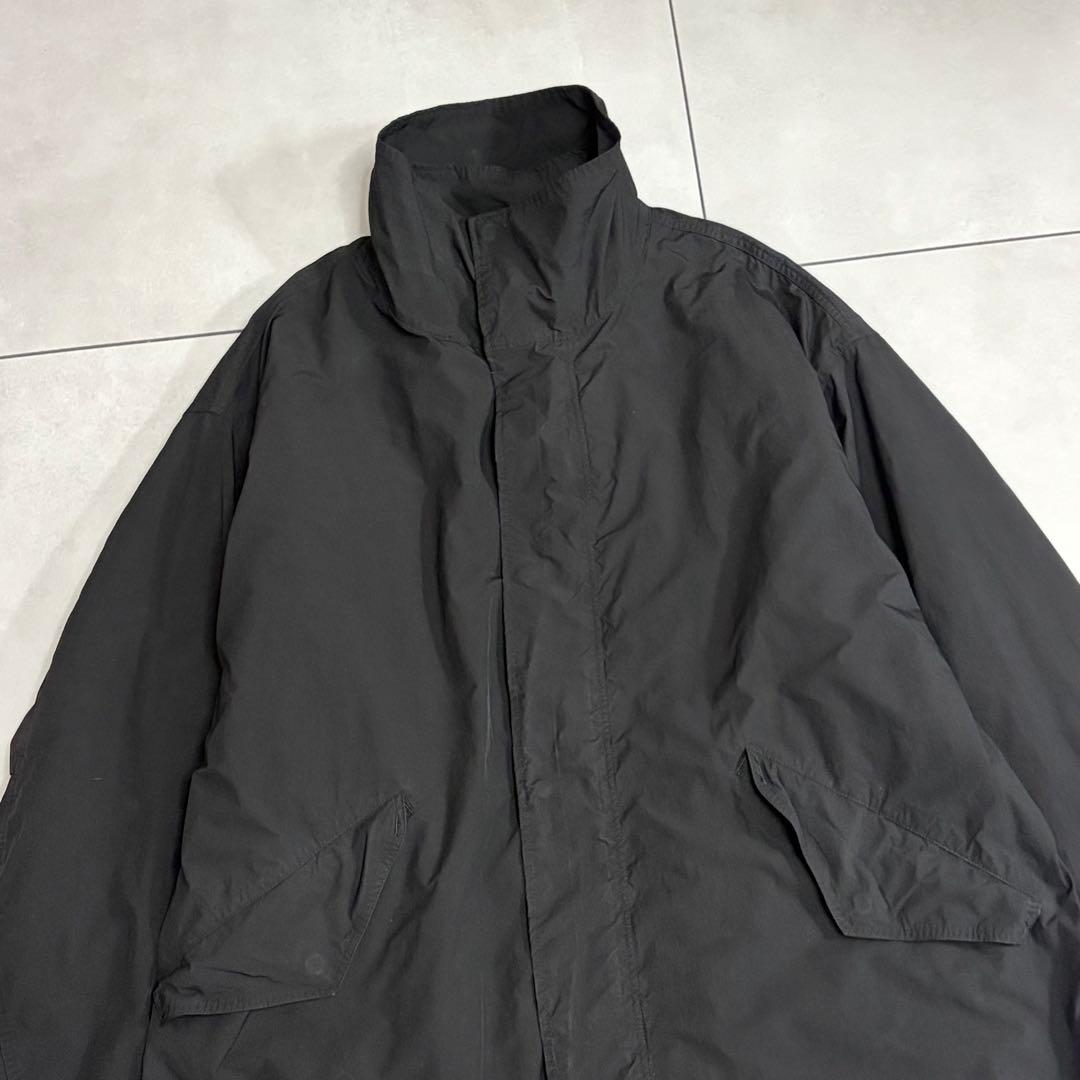 美品✨エイトン　2024　AIR WEATHER　ショートモッズコート　ブラック