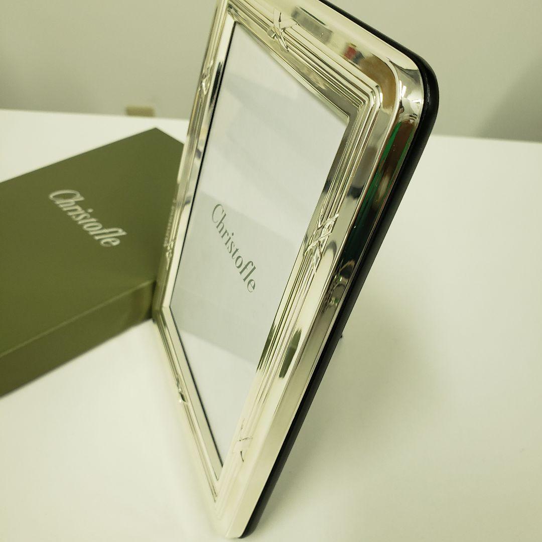 未使用 クリストフル シルバーコーティング加工  フォトフレーム