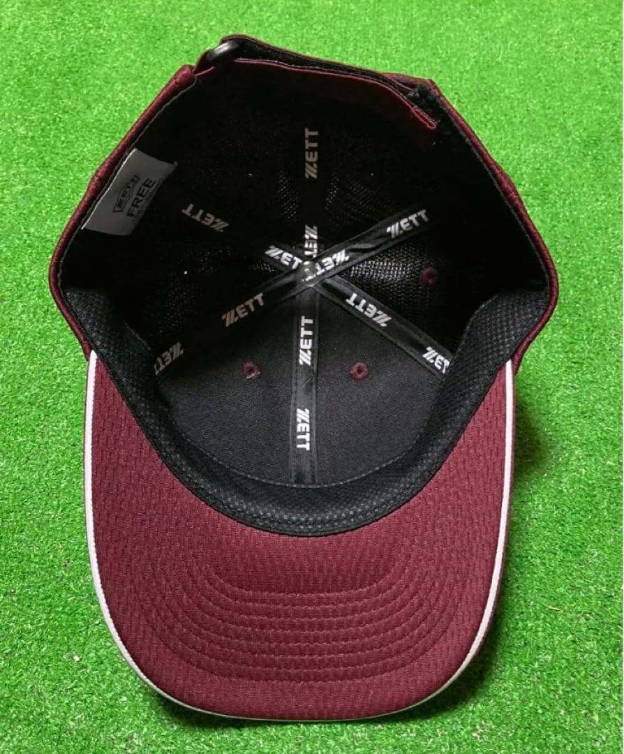 ⭐︎新品未使用⭐︎ バラ売り可 野球 ベースボール キャップ 野球帽 エンジ 10個