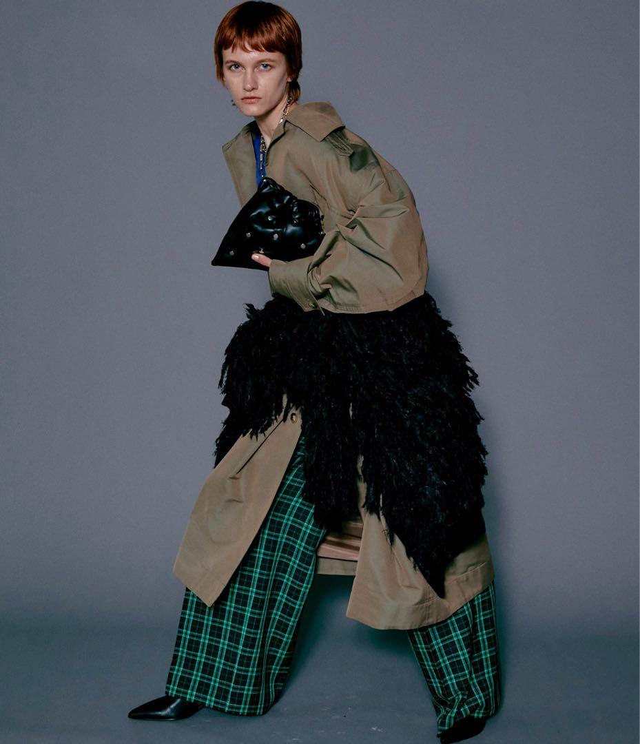 MAISONSPECIAL フリンジカーディガン