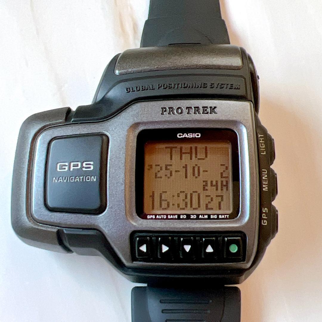 美品☆CASIO カシオ プロトレック サテライトナビ PRT-1GPJ GPS