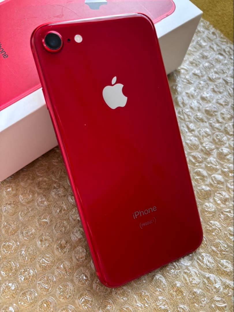 ［SIMフリー/匿名配送］iPhone8 64GB本体 RED