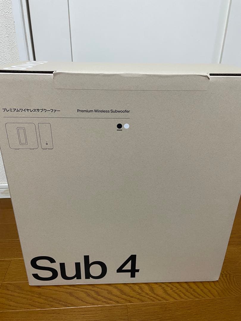 【新品・未開封】SONOS Sub 4 ブラック
